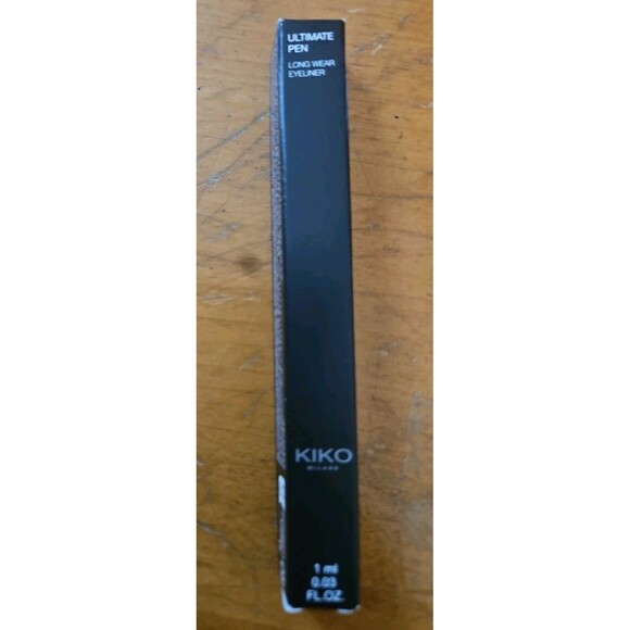 Kiko Ultimate Pen Eyeliner - 01 Black Lasting Hold Soft Flexible Tip Eye Contour - Picture 1 of 8
